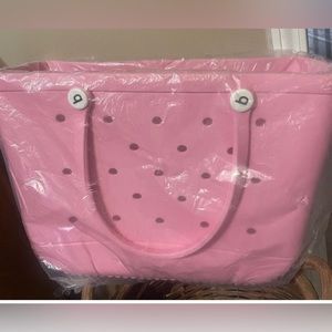 Extra large Barbie Pink EVA Bogg style bag